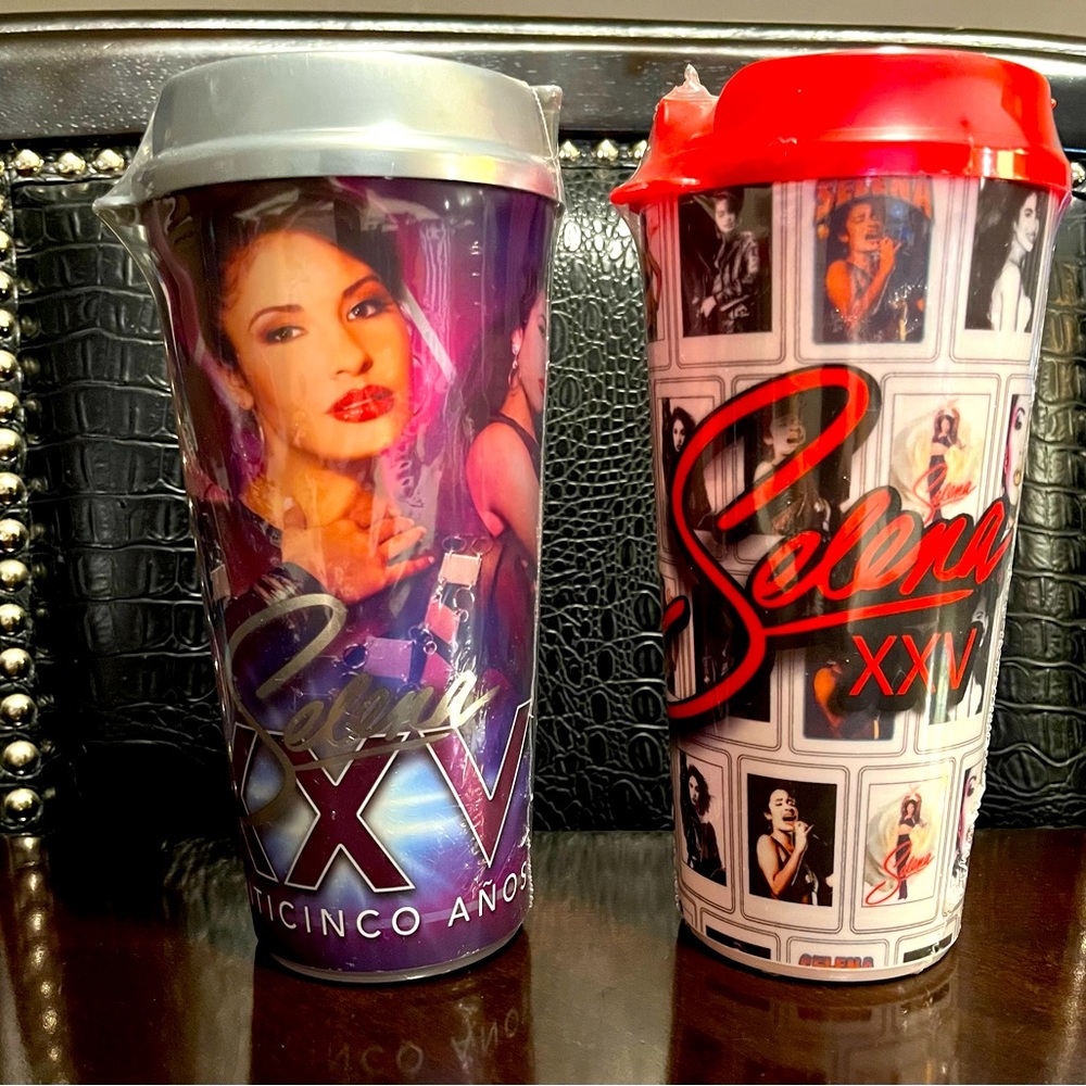 Selena Quintanilla Plastic Thermal Cup.